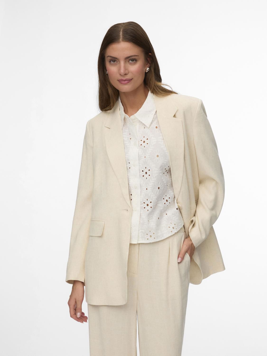 Vmsissevera Ls Blazer Grå