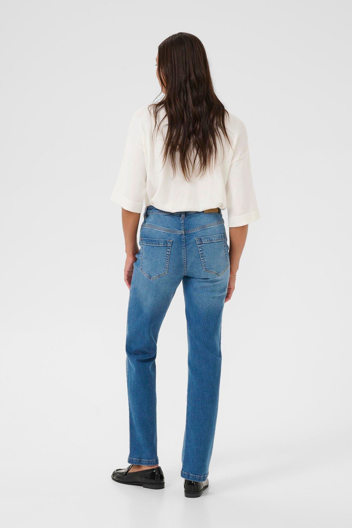 Kamaris Reg Fit Jeans Blå