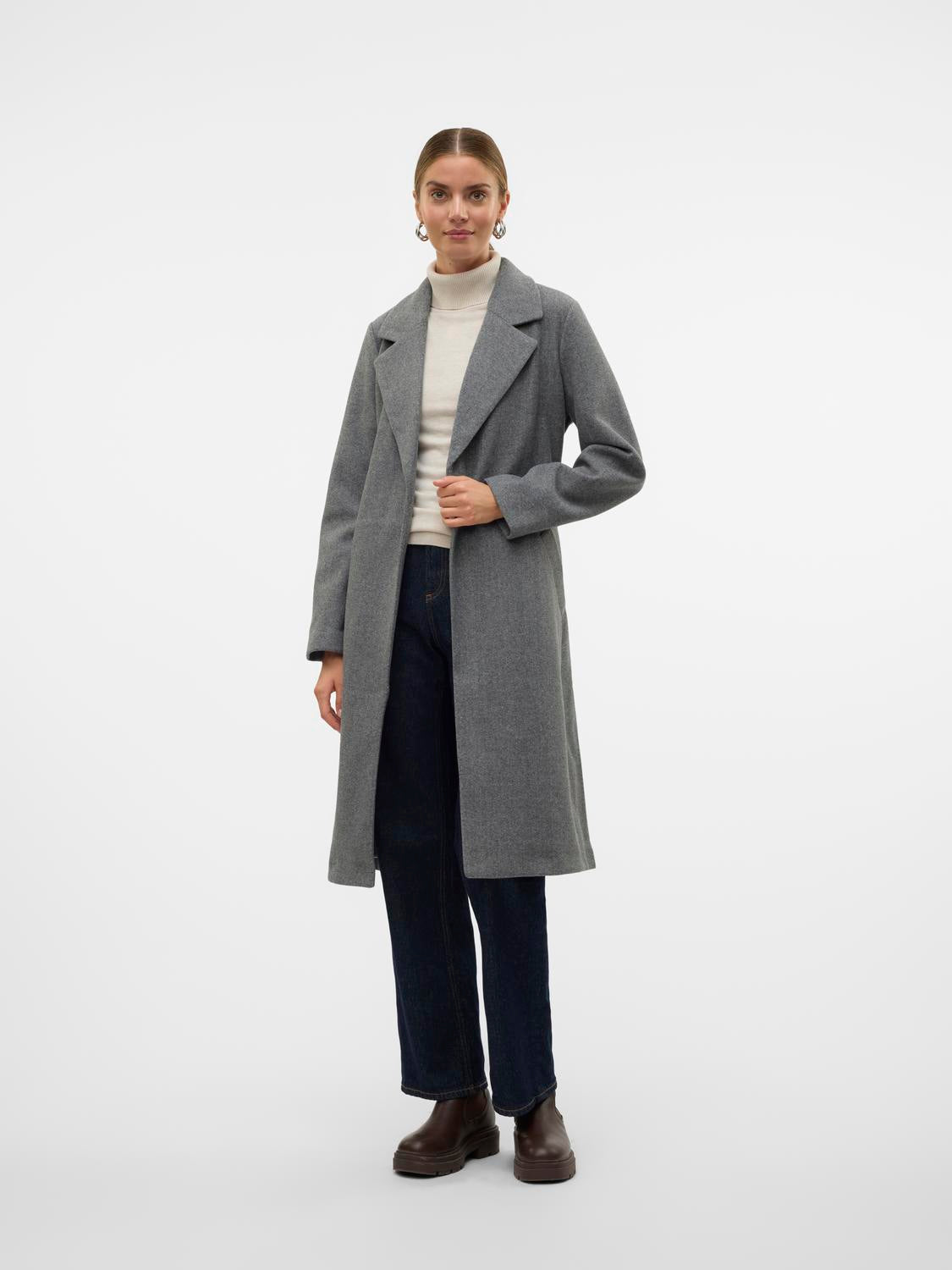VMFORTUNEAYA LONG COAT GA NOOS Mellomgrå
