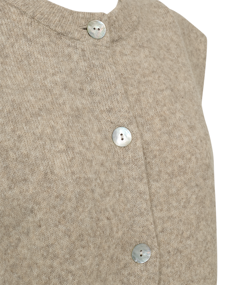 Fqalpa-Vest Beige