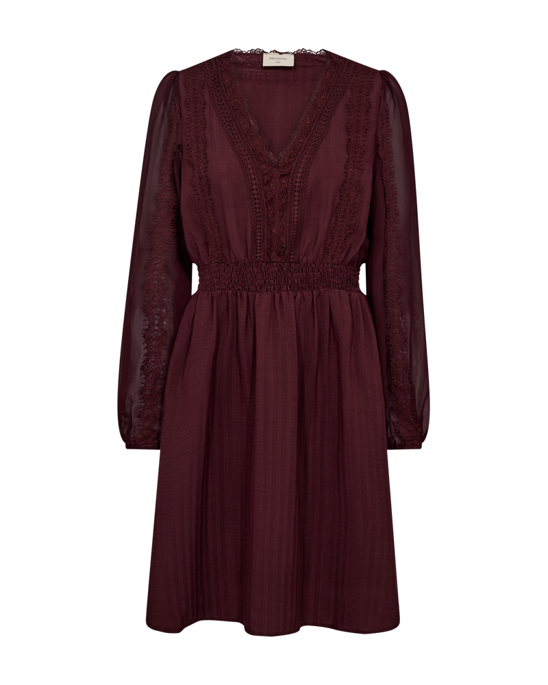 FQSHU-DRESS Burgunder