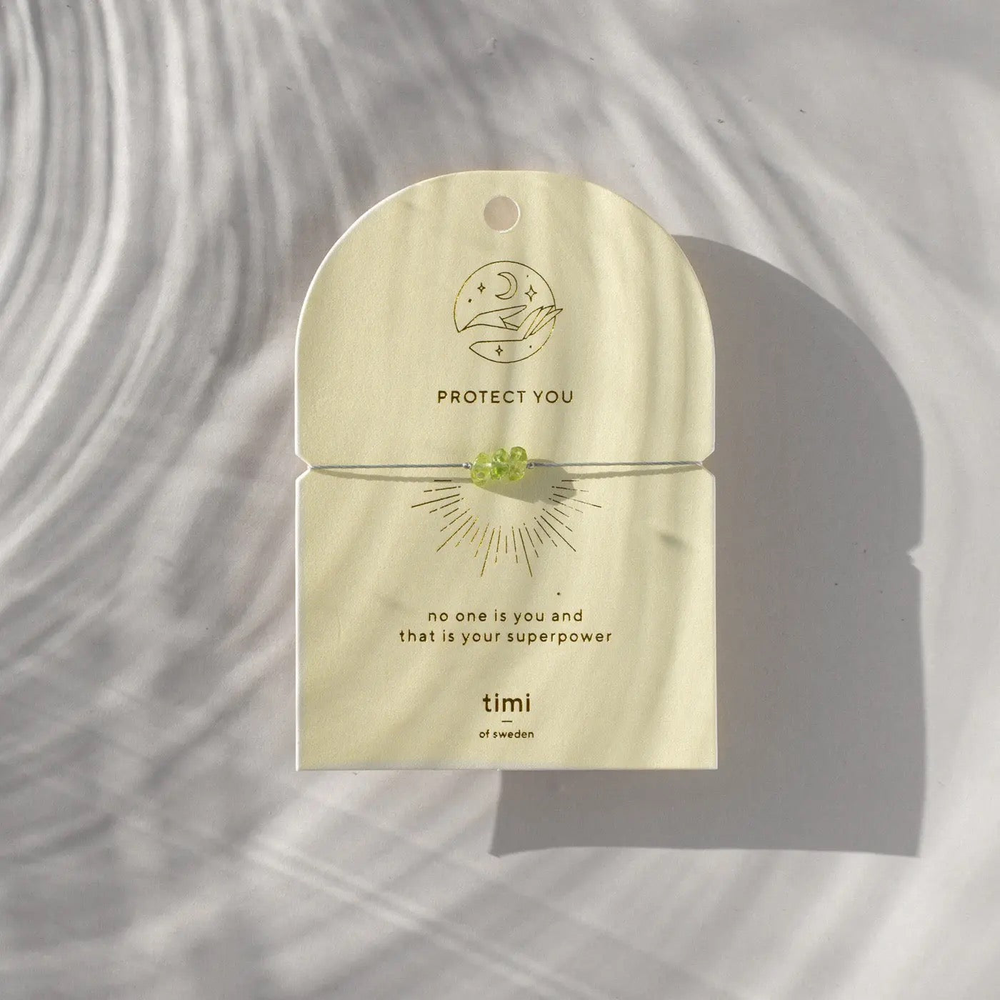 Protect You Peridot Bracelet