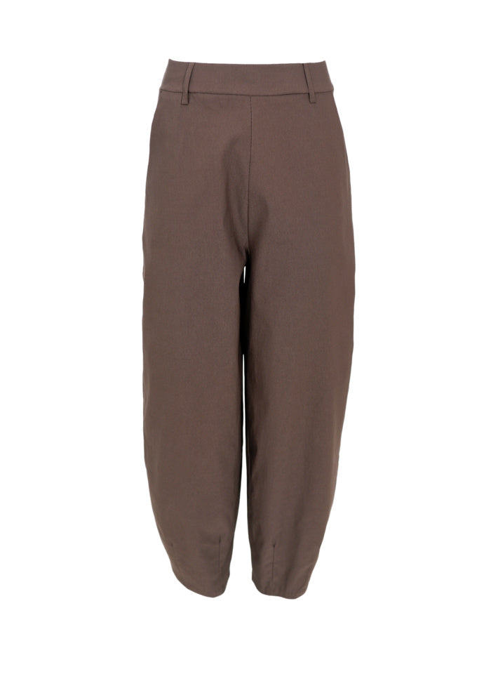 BCBEVERLY BARREL PANT Brun