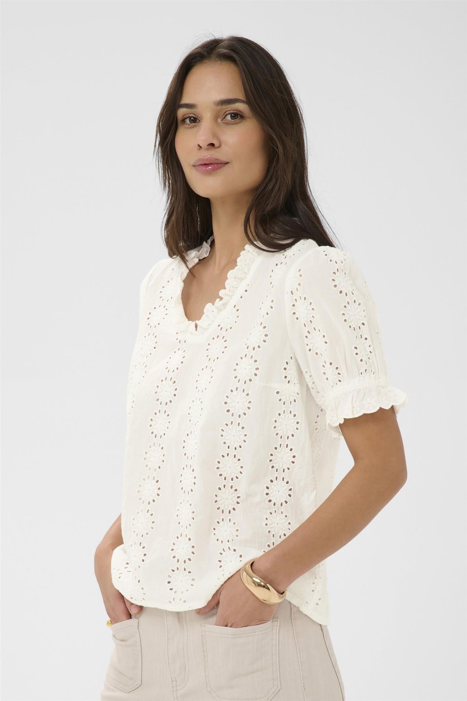 Kadona Blouse Hvit