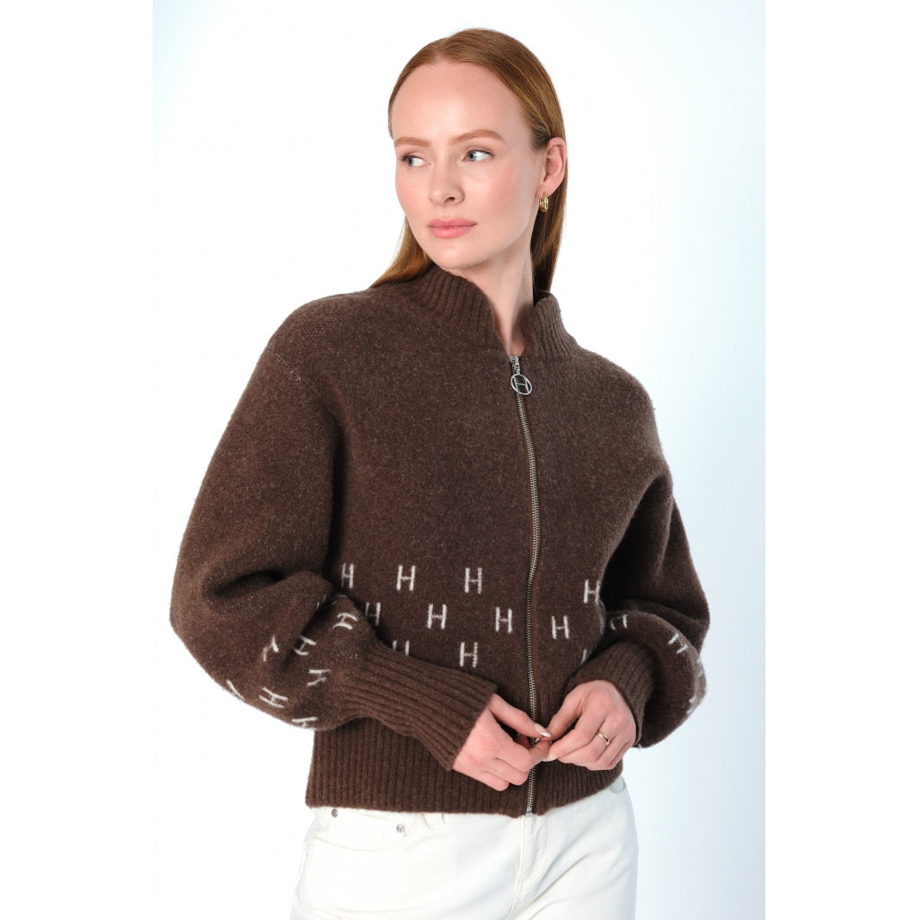 Märtha jacket short Brun