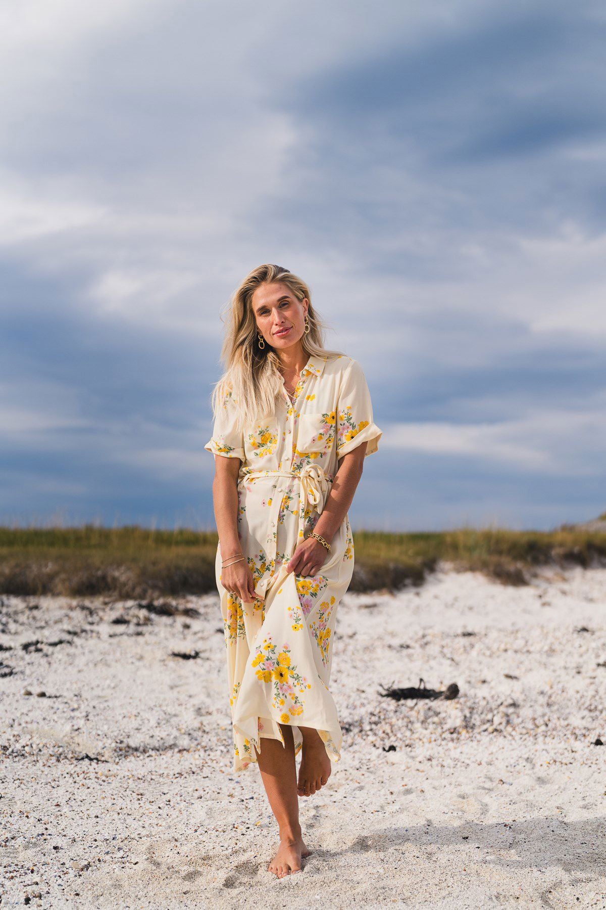 Rausirene 2/4 Shirt Dress Aop Flerfarget