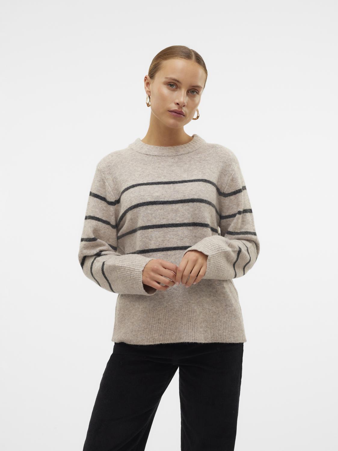 VMFLAWLESS LS O-NECK PULLOVER GA NOOS Lysebrun