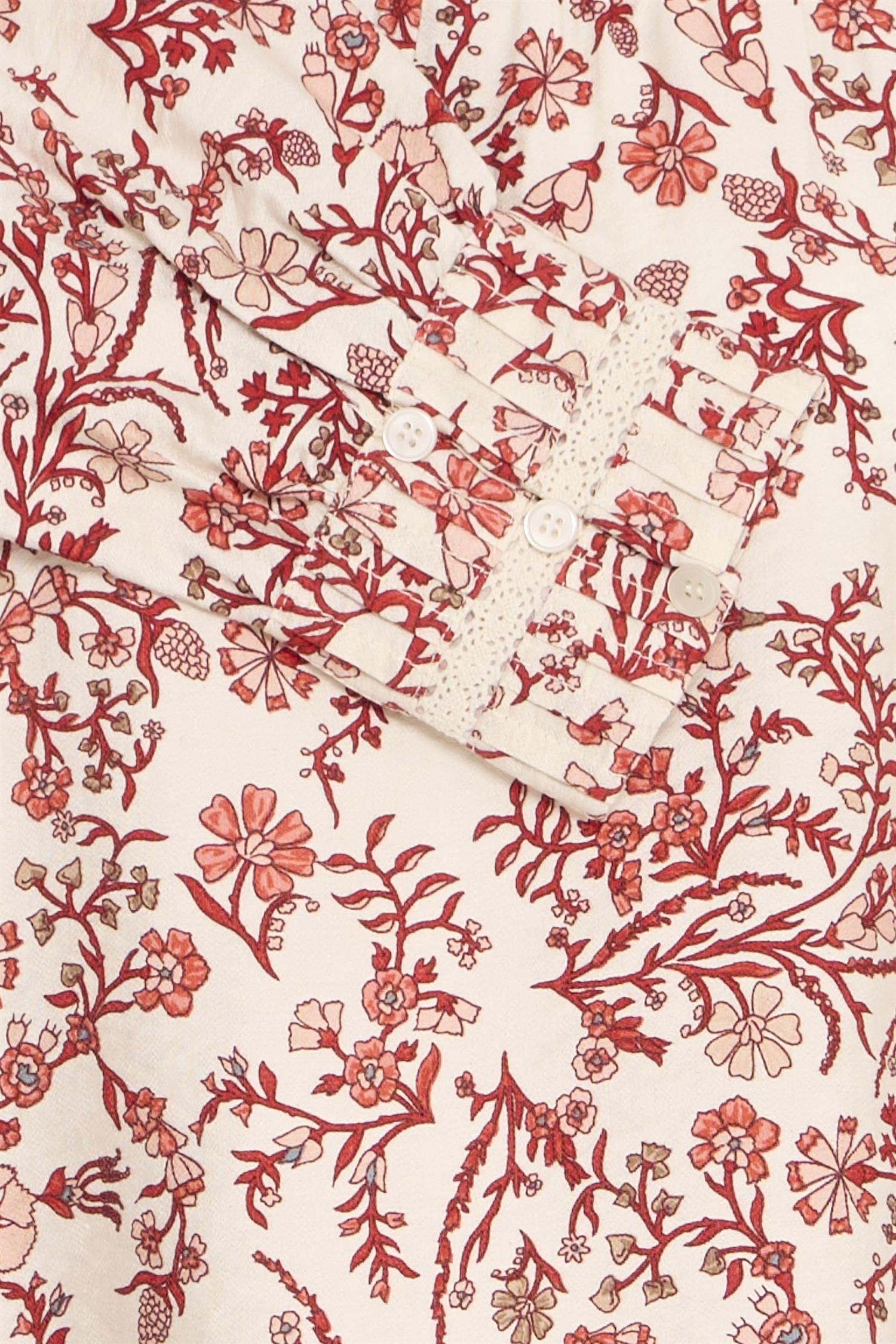 Pzabrina Blouse Rød