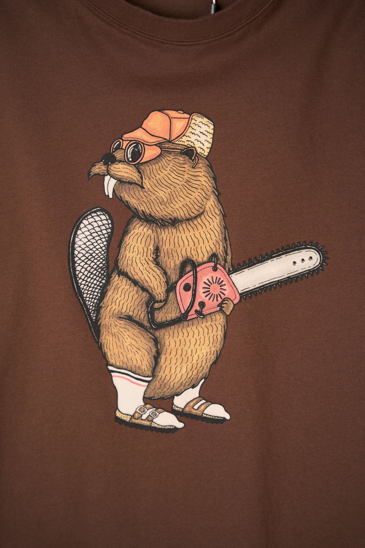 Lazy Lumber T-Shirt Brun