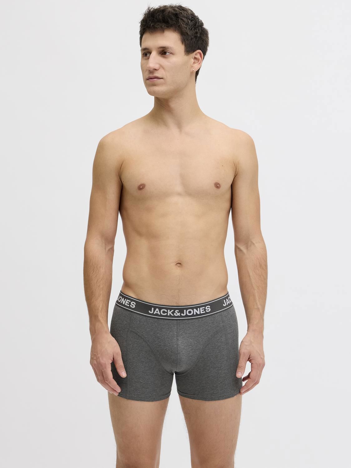 Jacblack Friday Trunks 3 Pack Grå