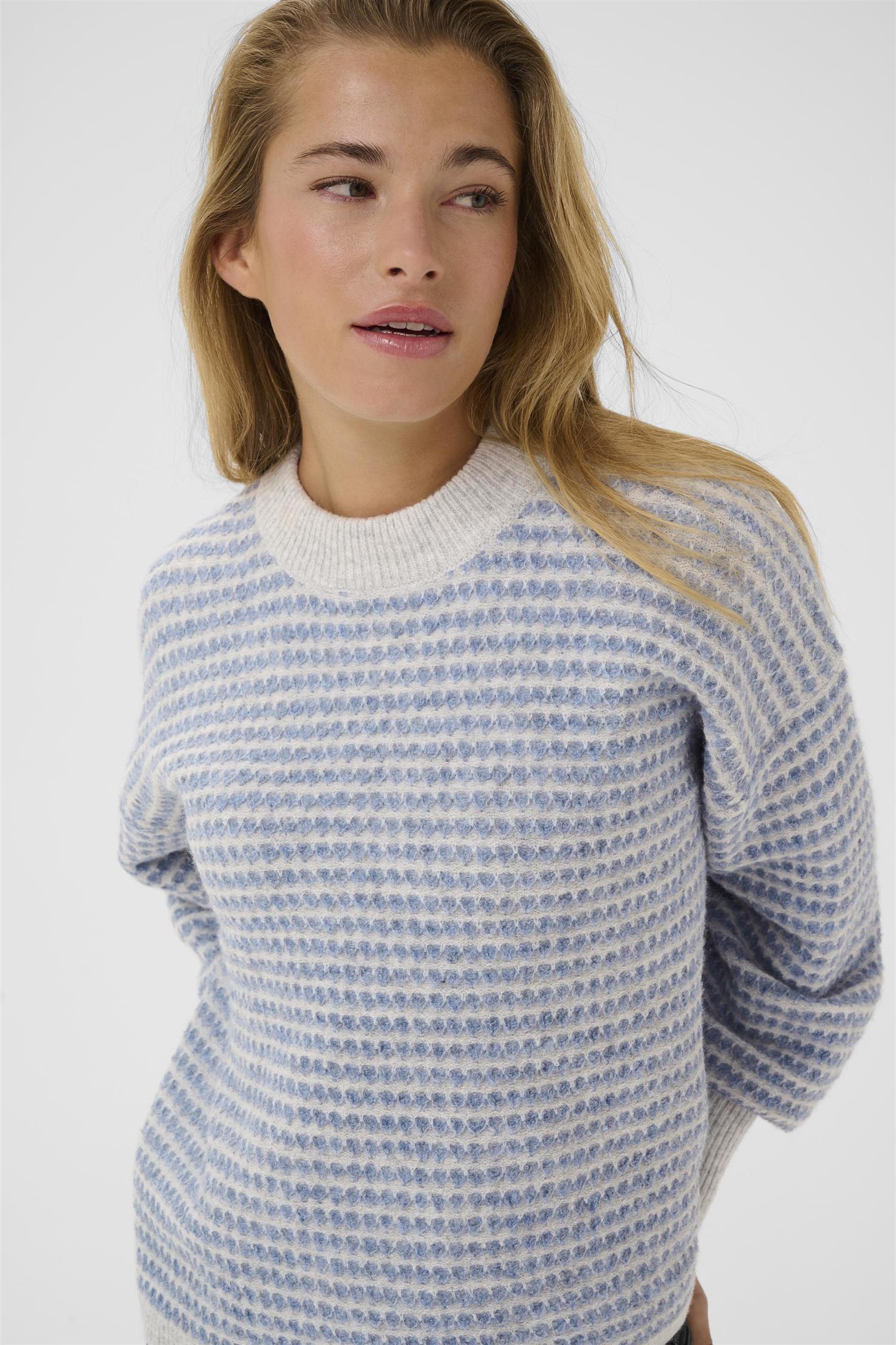 Kaellery Knit Pullover Blå