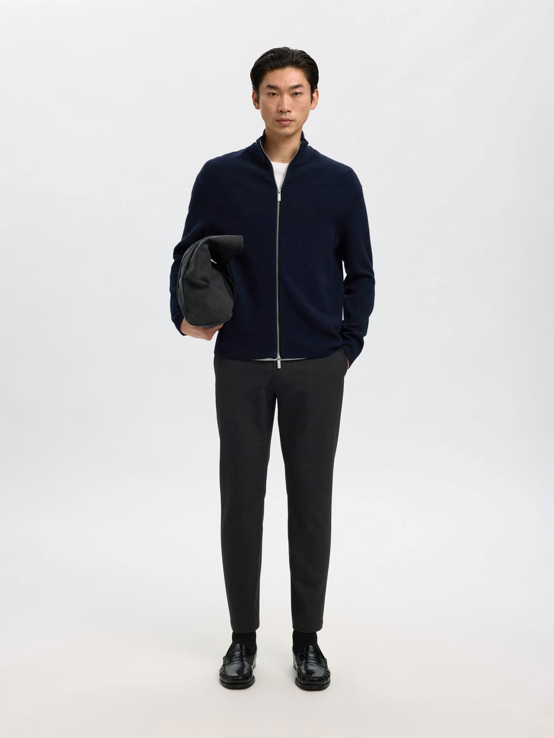 Slm175-Slim Robert Flex Pants Noos Sort