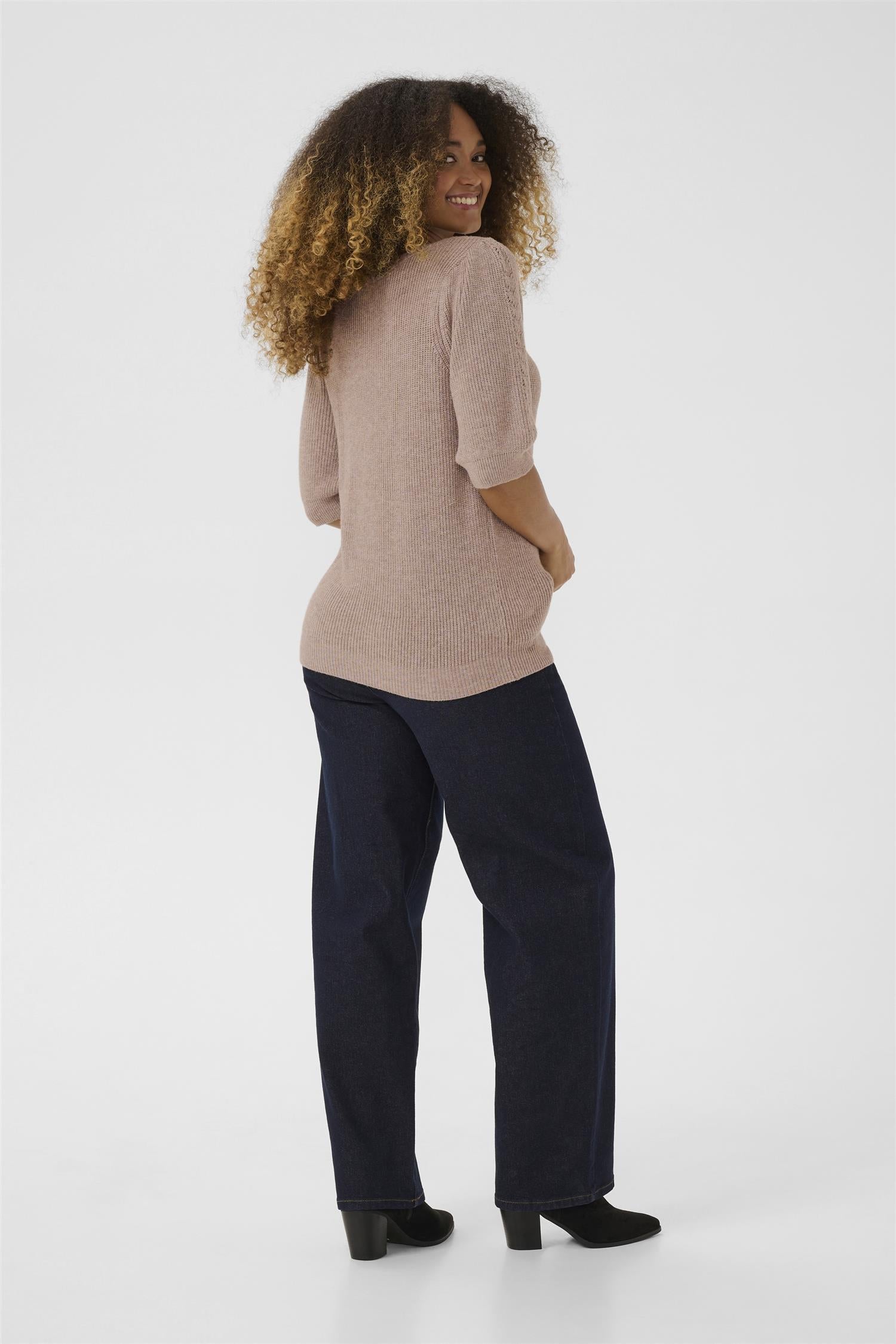 Crdela Short Sleeve Pullover Fossil Melange