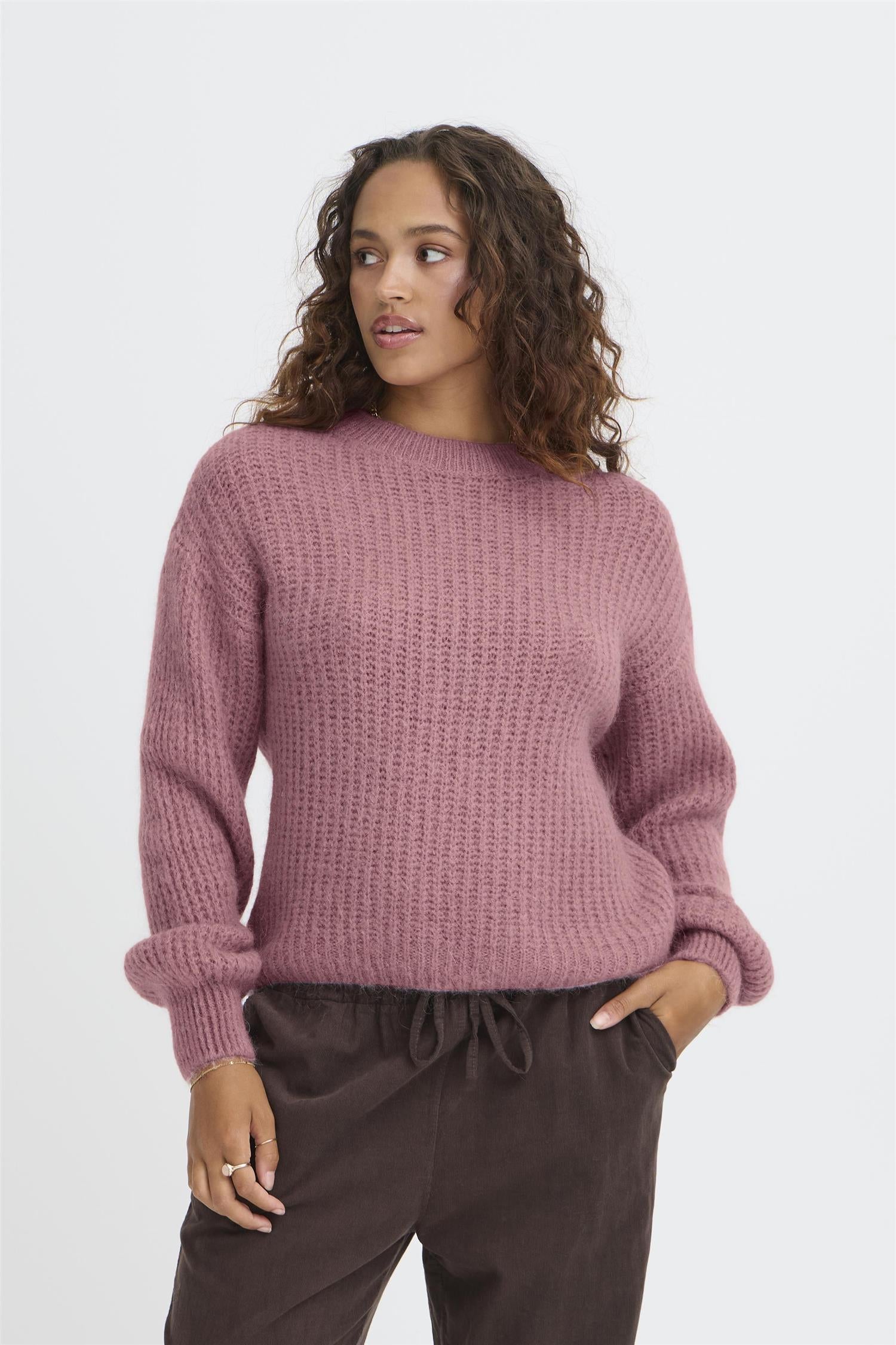 Sbgulvig Bellis Knit Blouse Rosa
