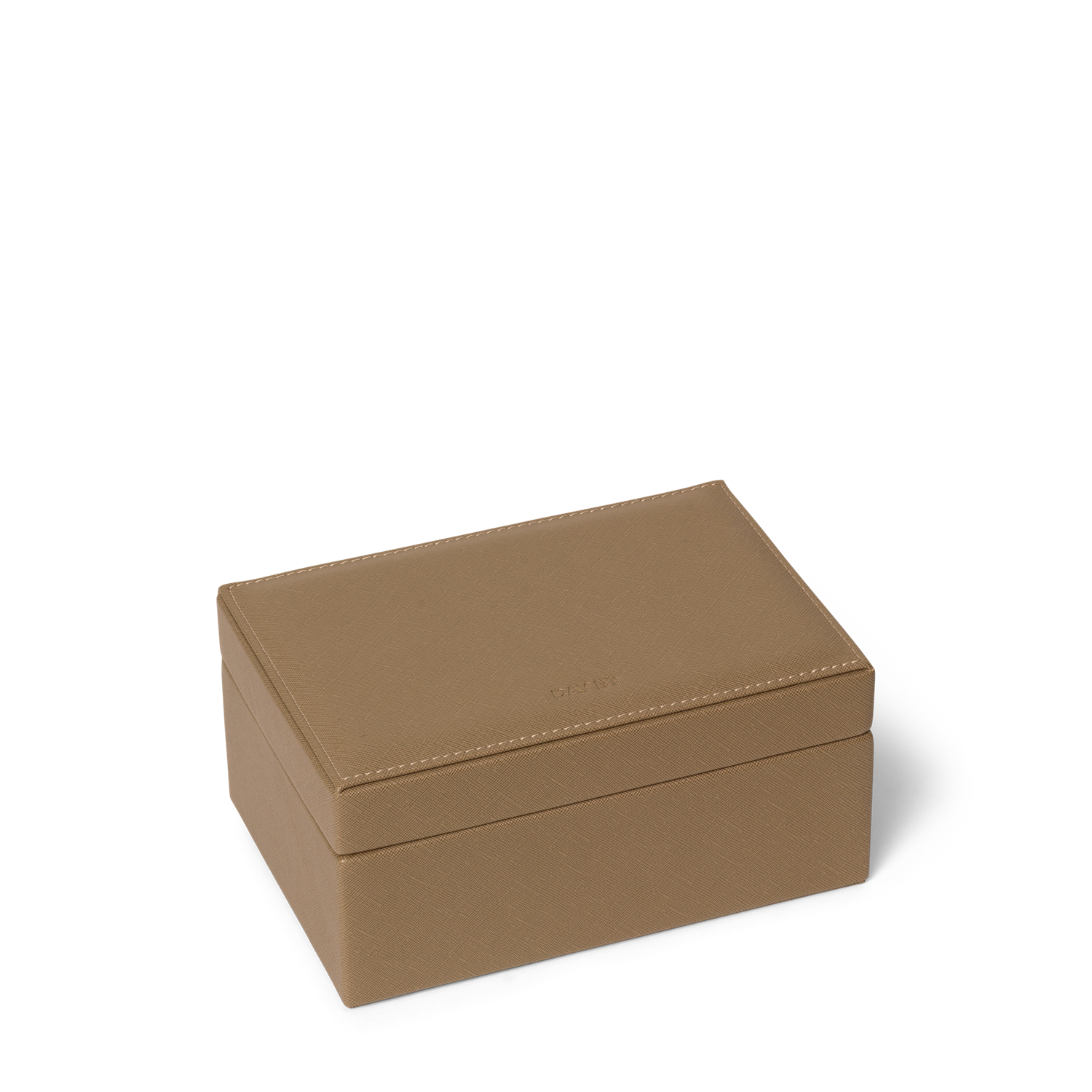 Day Saffiano Jewelry Box Medium Beige