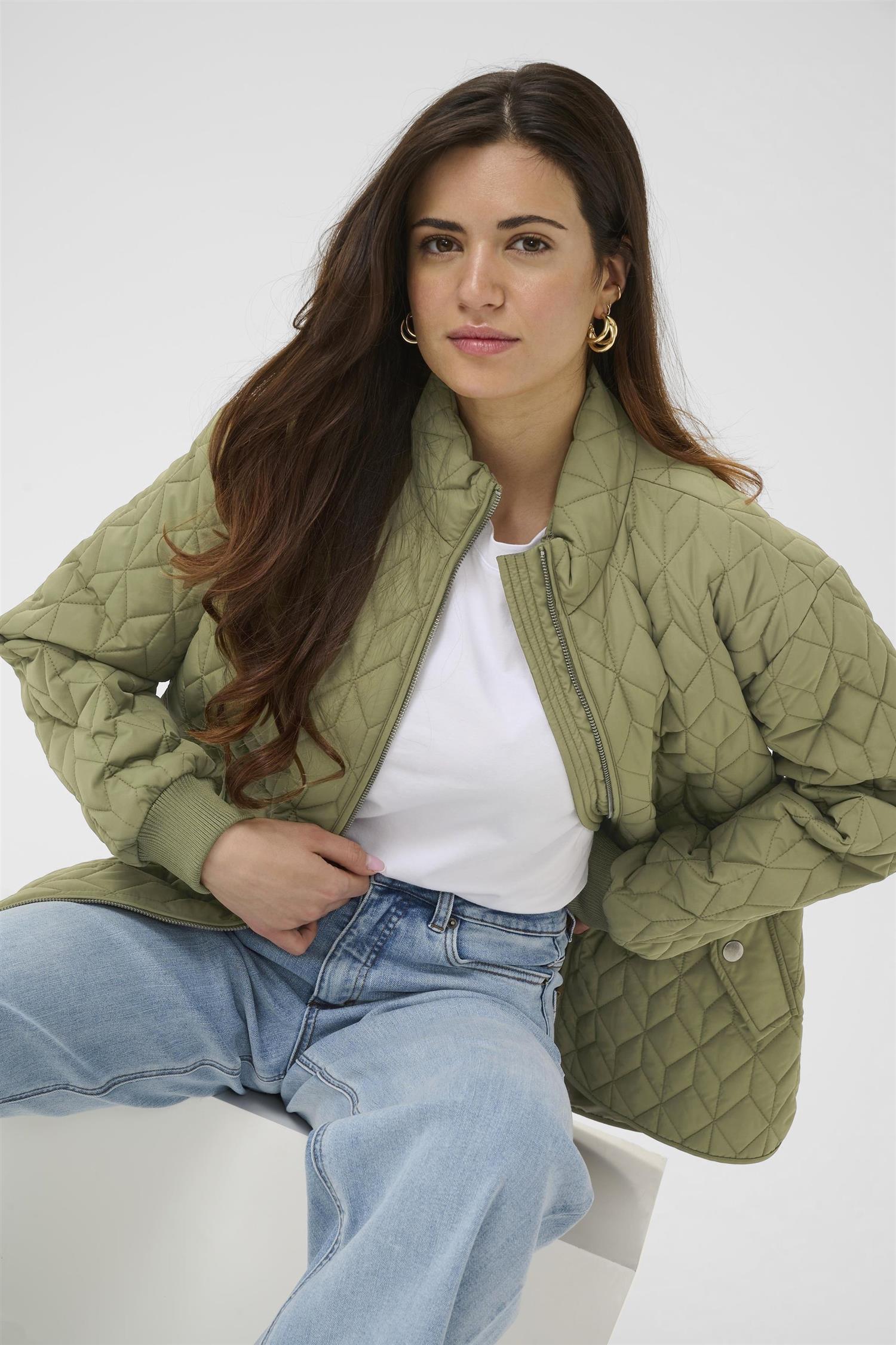 Kaleila Quilt Jacket Grønn