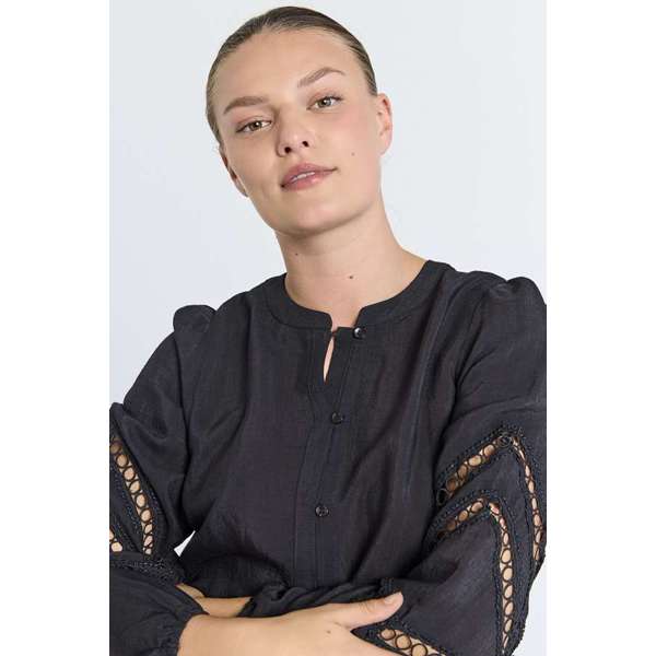 FQShu-blouse Svart