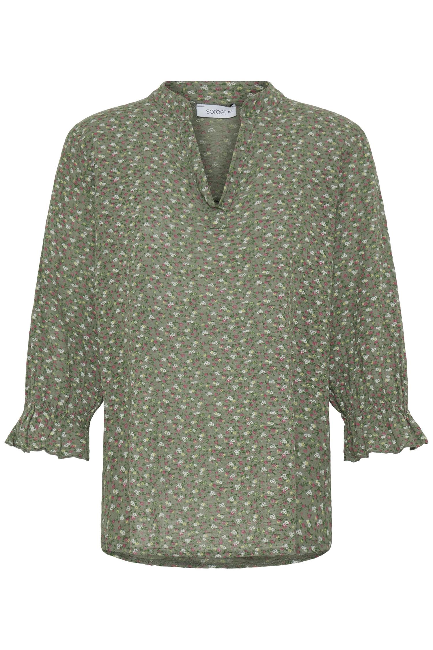 Sbalexa G Sfl Blouse Grønn