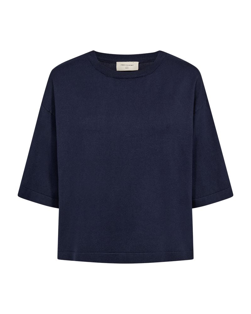 Fqconny-Pullover Blå