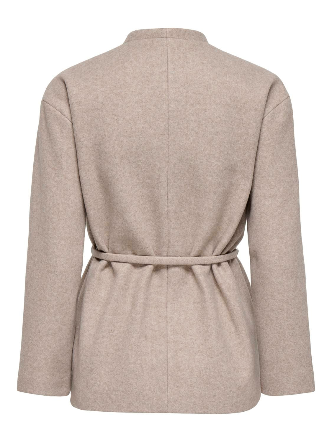 Onlfox-Trillion Belt Jacket Pnt Noos Beige
