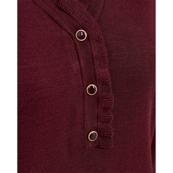 FQKATIE-PULLOVER Vinrød