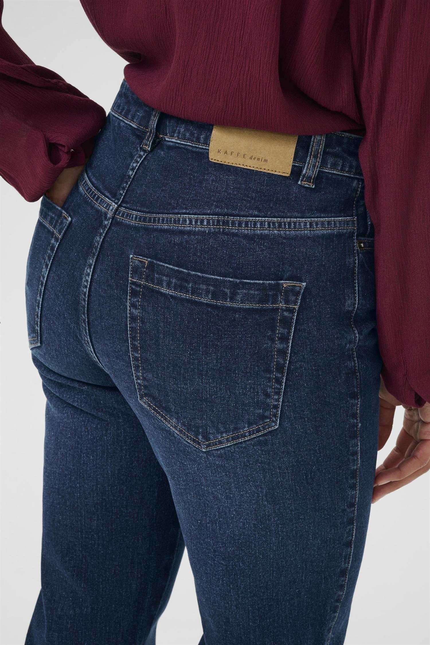 Kamaris Reg Fit Jeans Dark Blue Denim