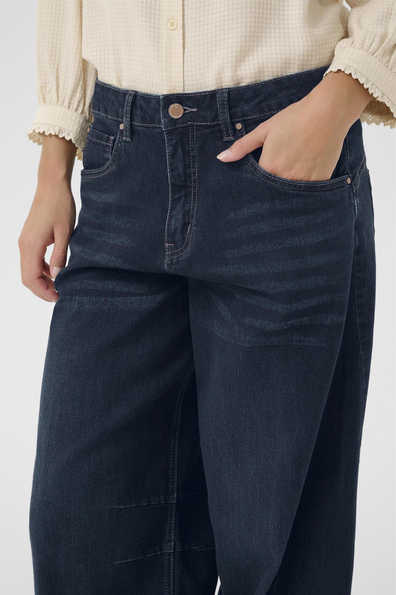 Crbahren Ankl Balloon Jeans-Relaxed Fit Garland Dark Blue Denim