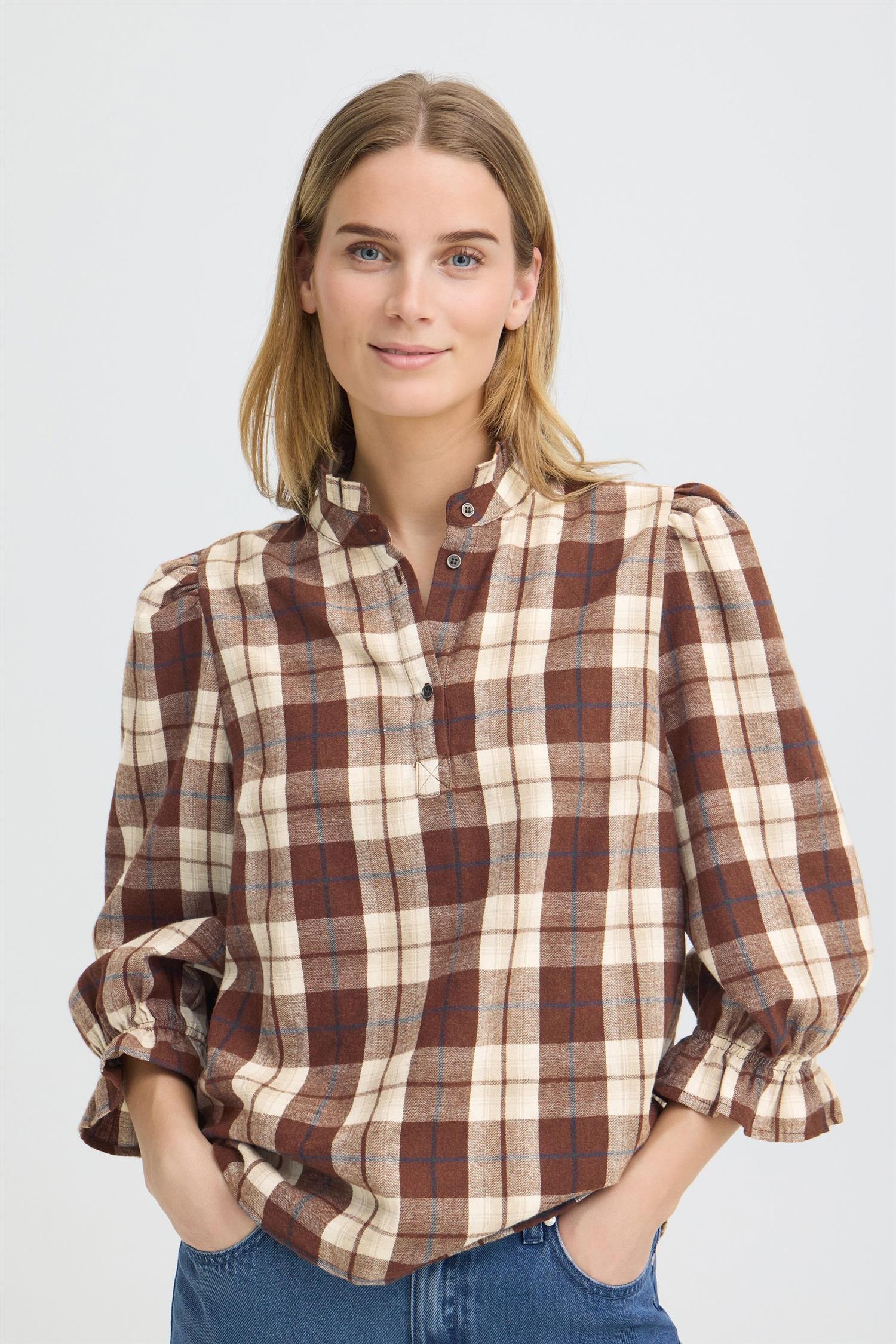Pzdeva Blouse Brun