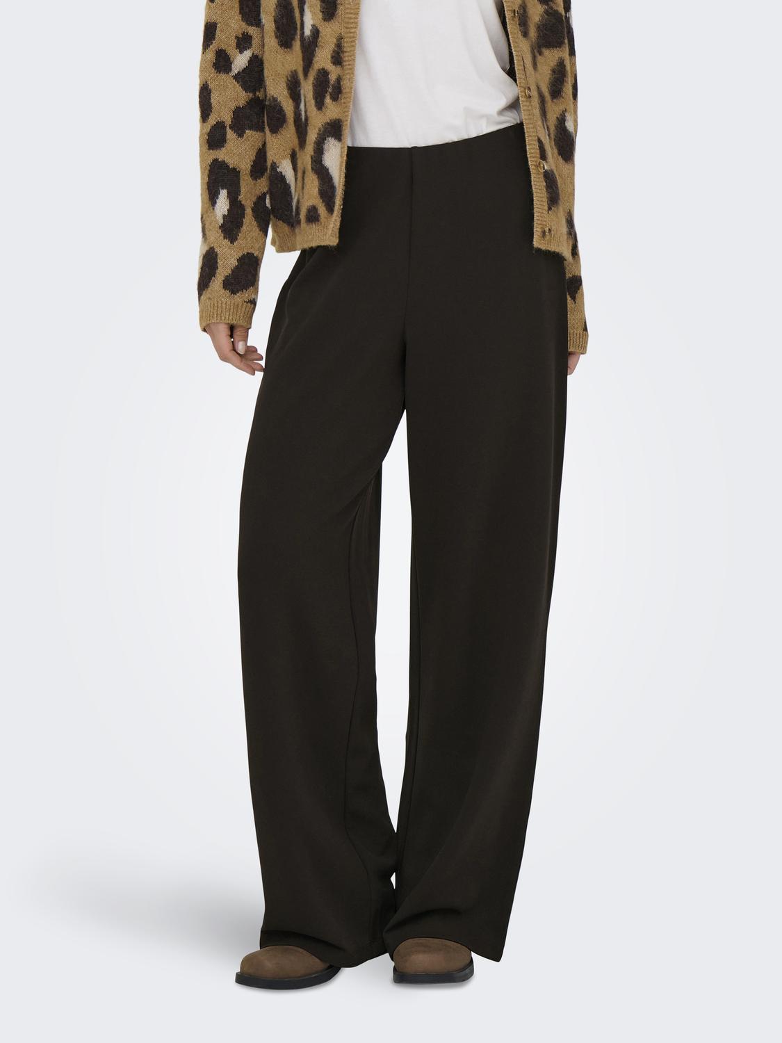 Jdygeggo Life Wide Pant Jrs Mørkebrun