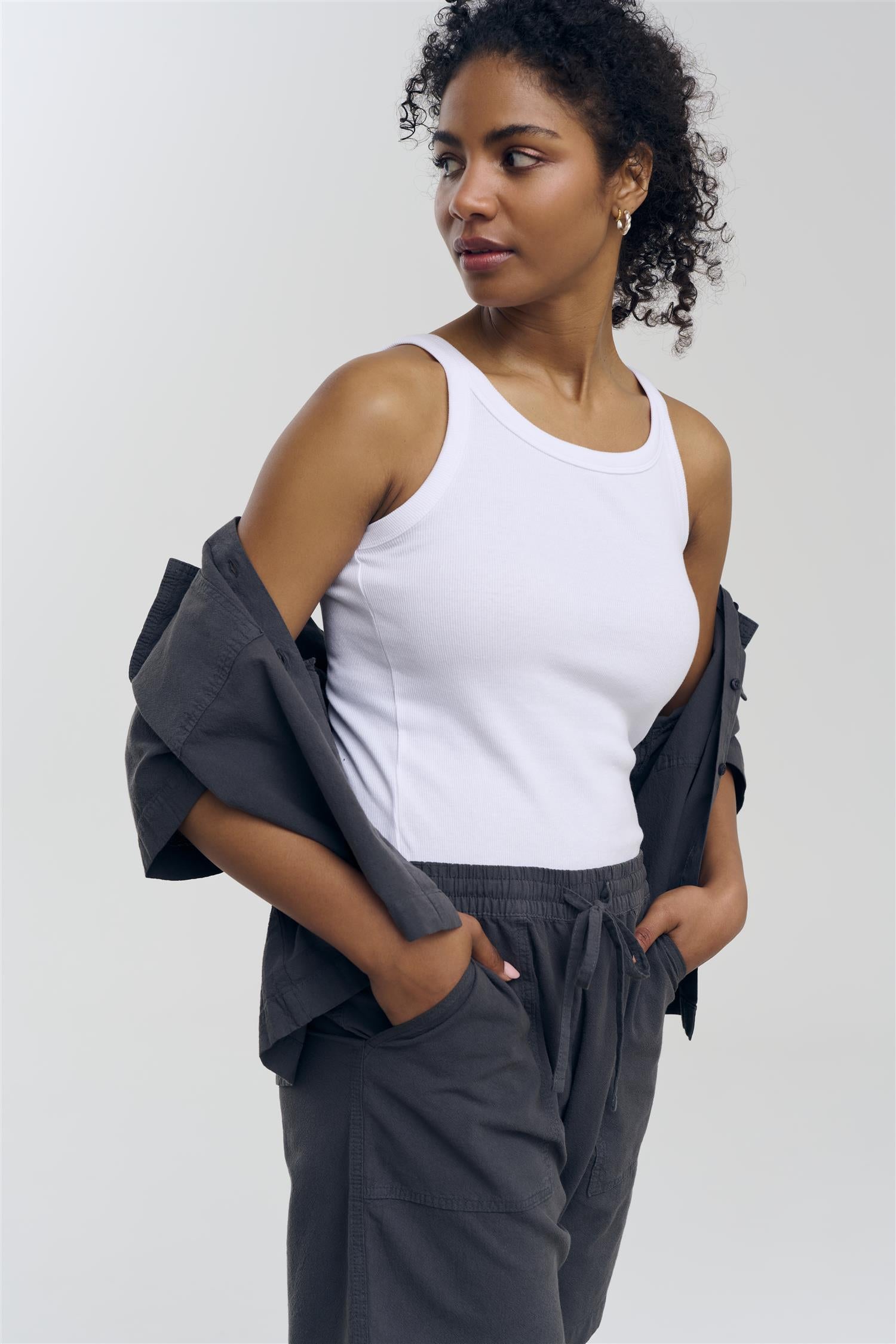 KAnaya Liah Shorts Black Oyster