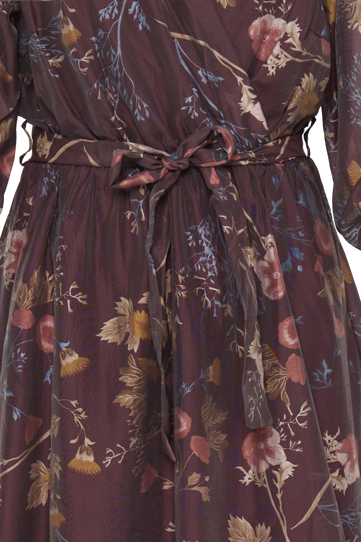 Sbleyia Short Dress Burgunder