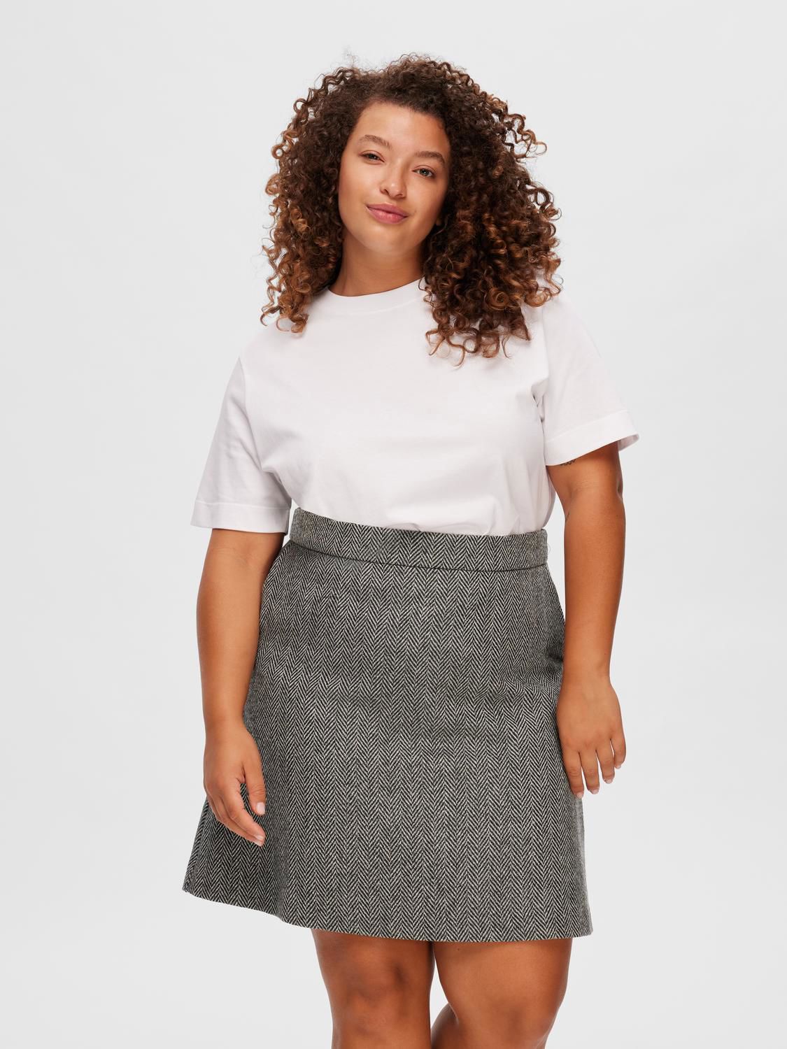 Slwessential Ss Boxy Tee Noos Hvit