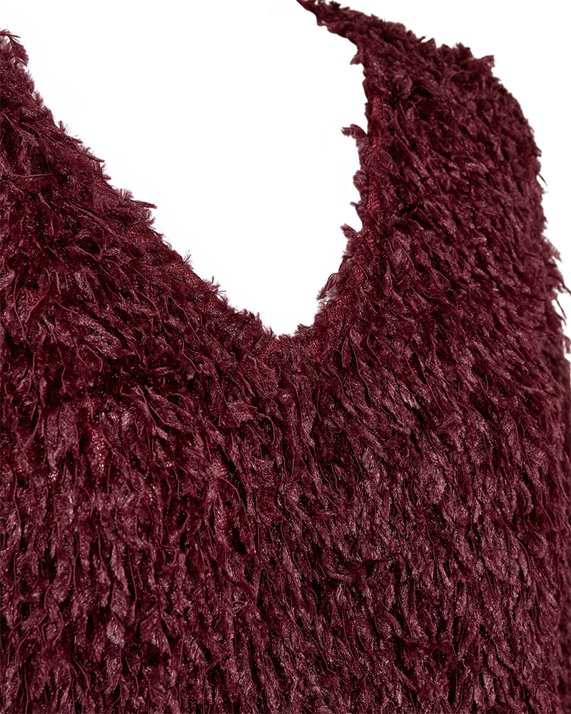 FQNOLA-BLOUSE Burgunder