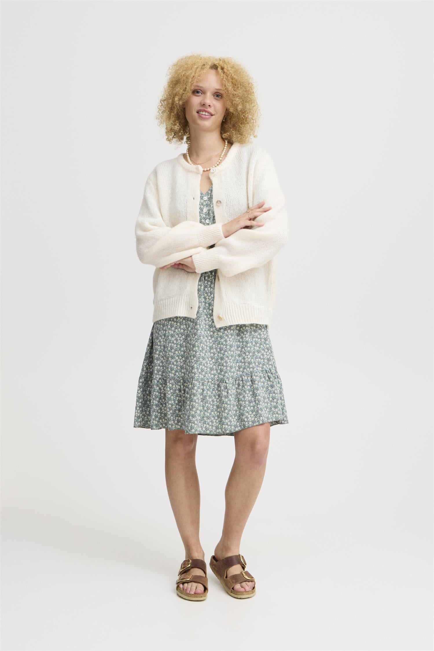 SBGULVIG KNIT CARDIGAN Hvit