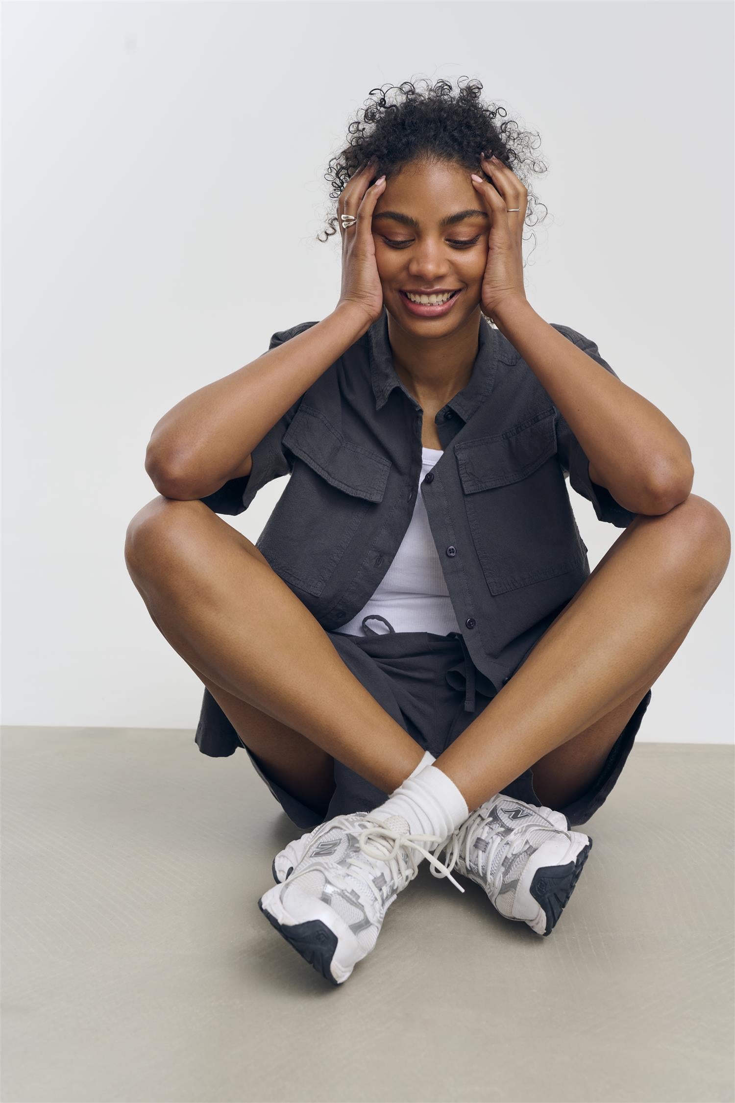 KAnaya Liah Shorts Black Oyster