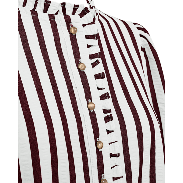 FQNOTO-BLOUSE Burgunder