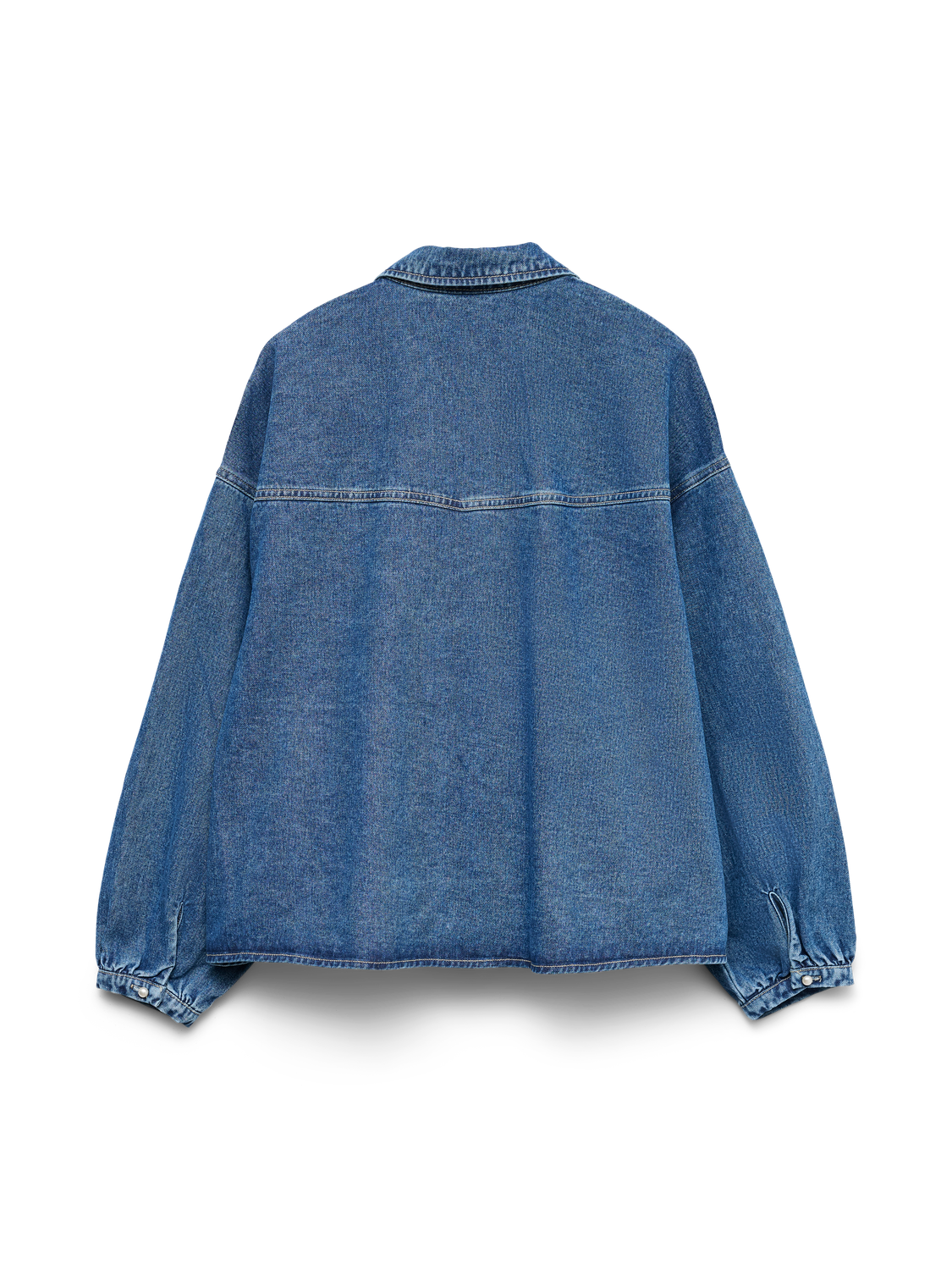 Vmelora Ls Denim Shirt Yo326 Mellomblå