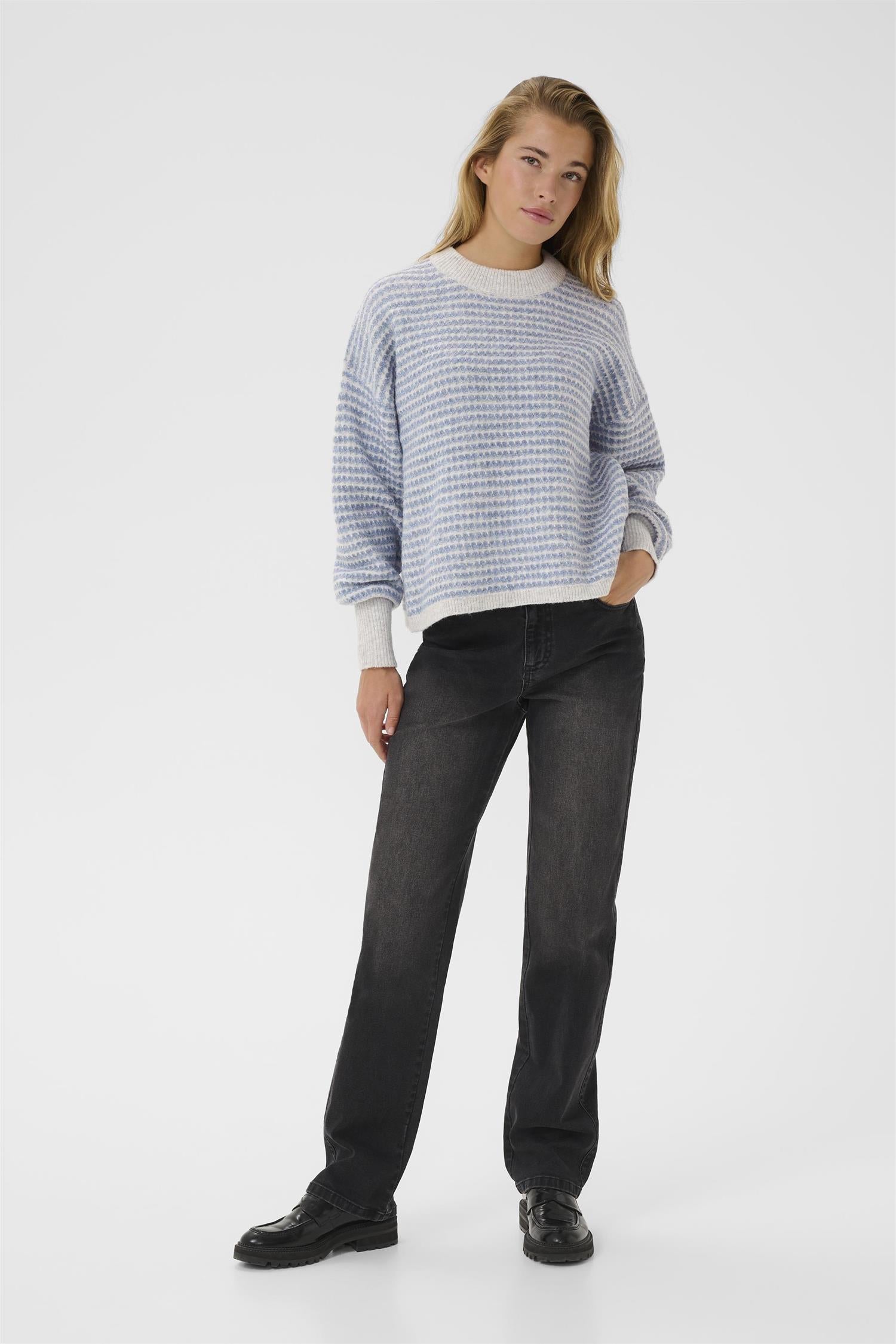 Kaellery Knit Pullover Blå