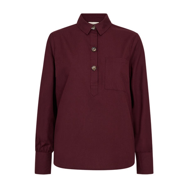 FQFLYNN-SHIRT Vinrød