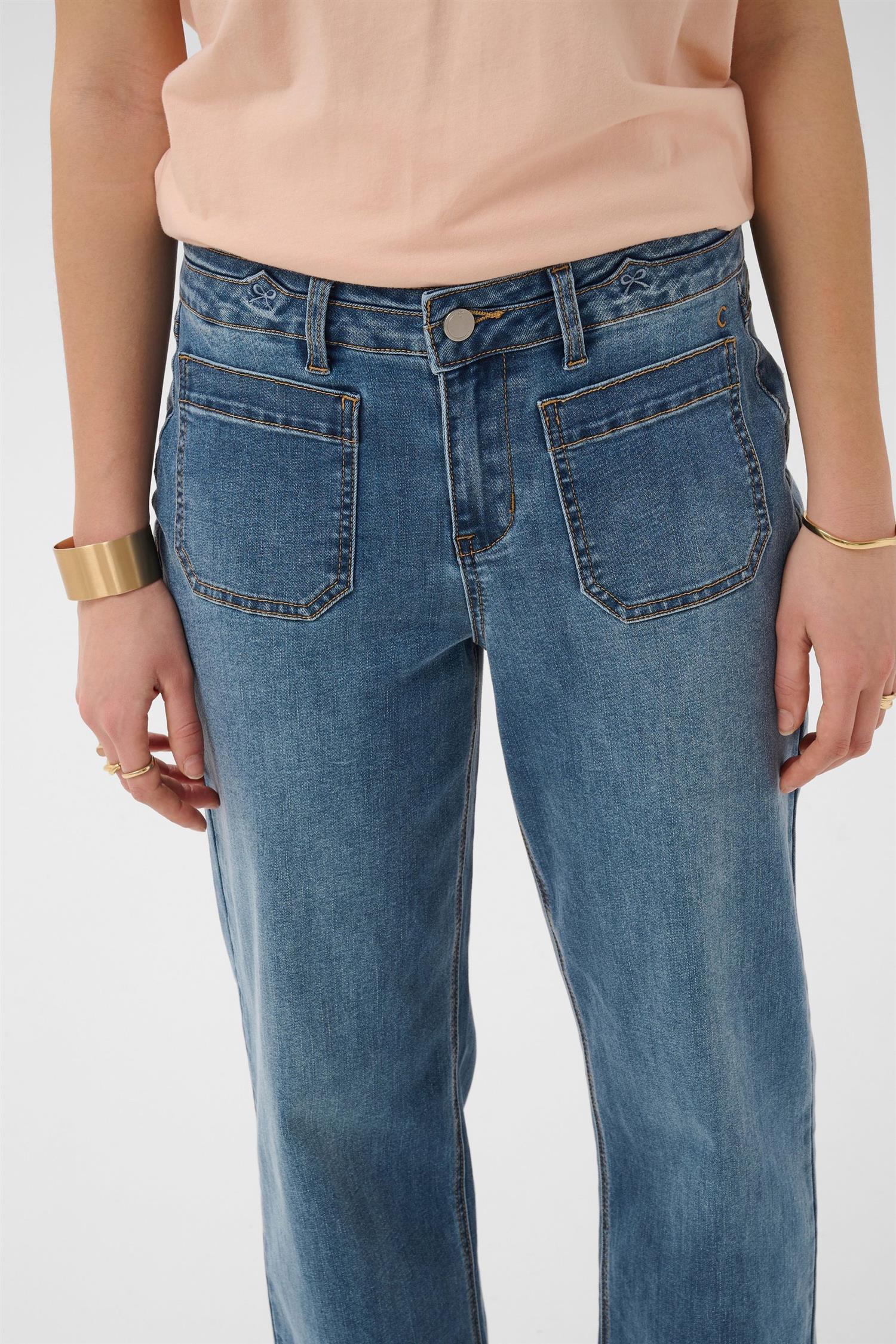 Crnoemi 7/8 Jeans - Coco Fit Blå