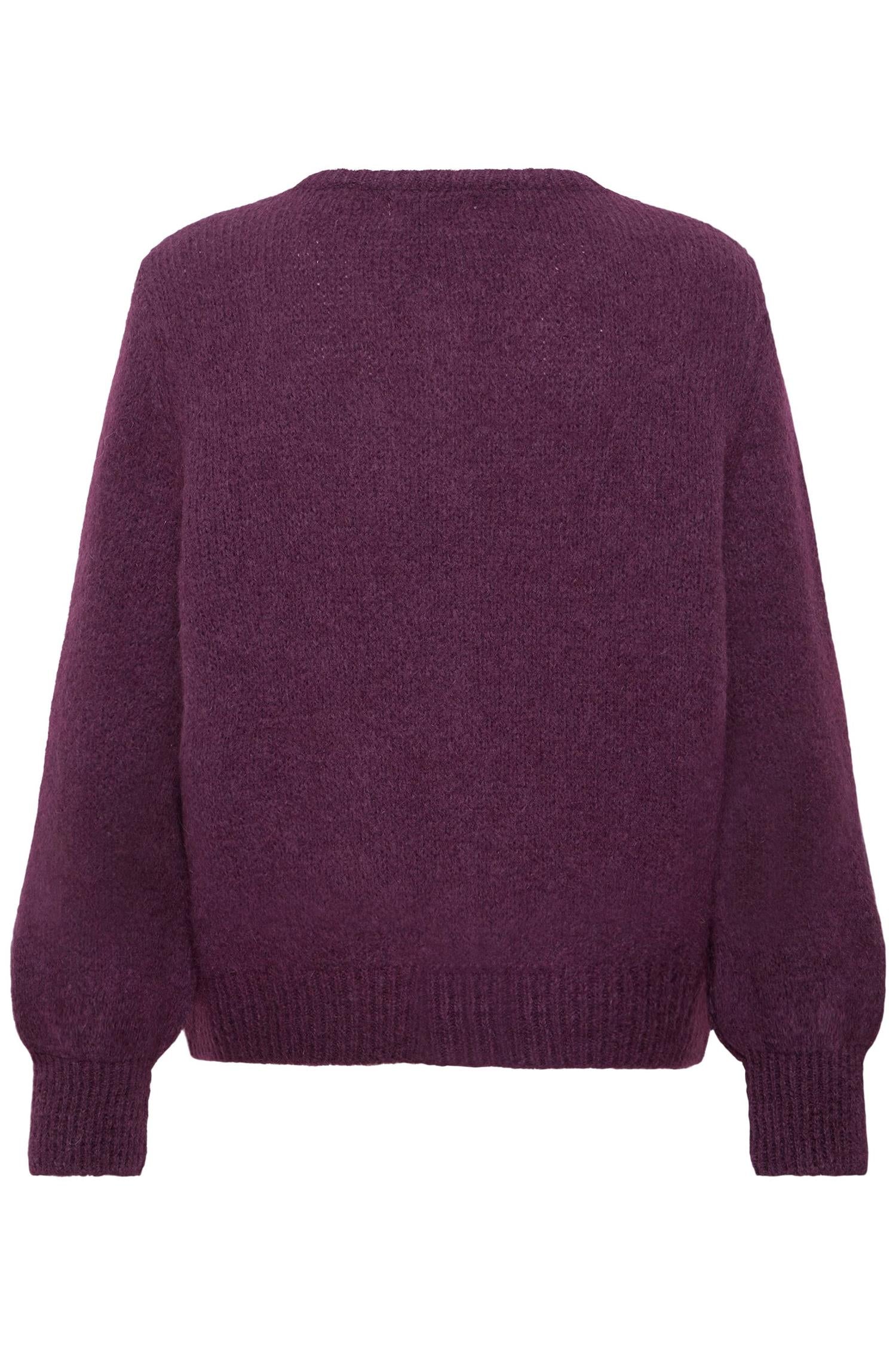 Sbgulvig Knit Cardigan Lilla