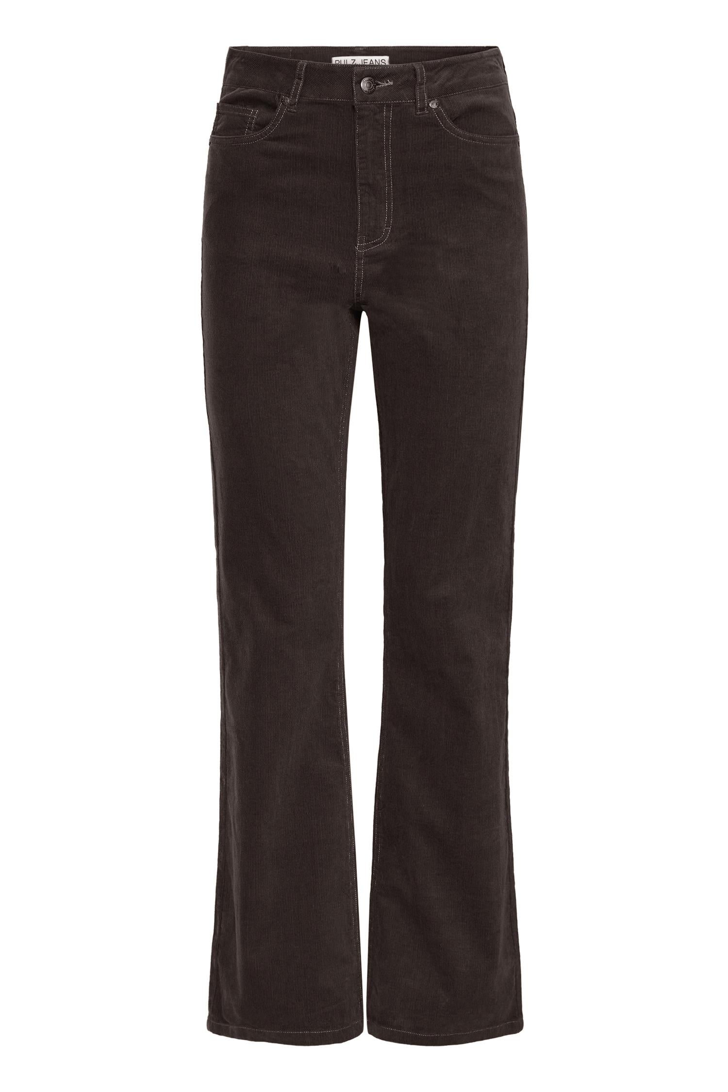 Pzsally Uhw Pant Bootcut Espresso