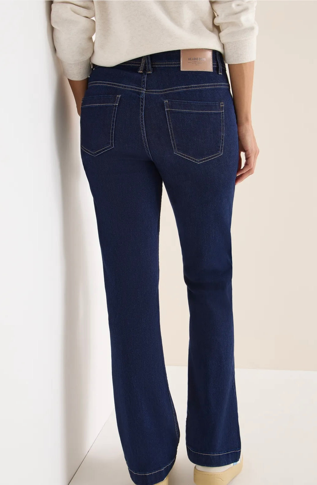 Toronto bootcut rinsed Blå