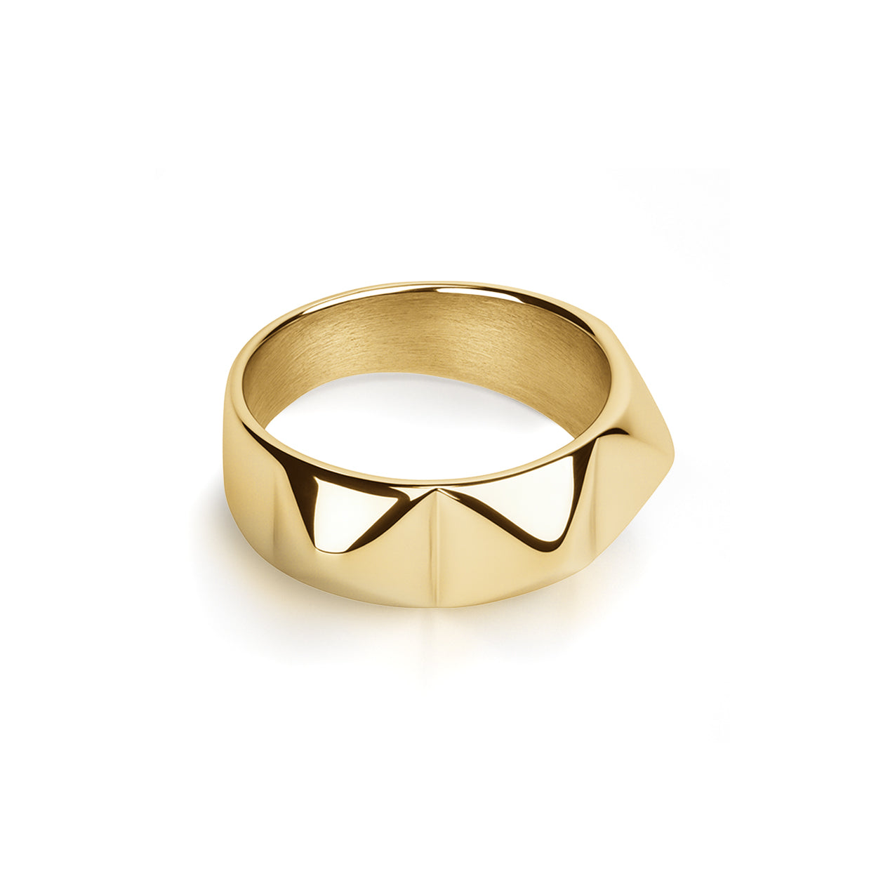Ru - Spike Ring Stainless Steel Gull