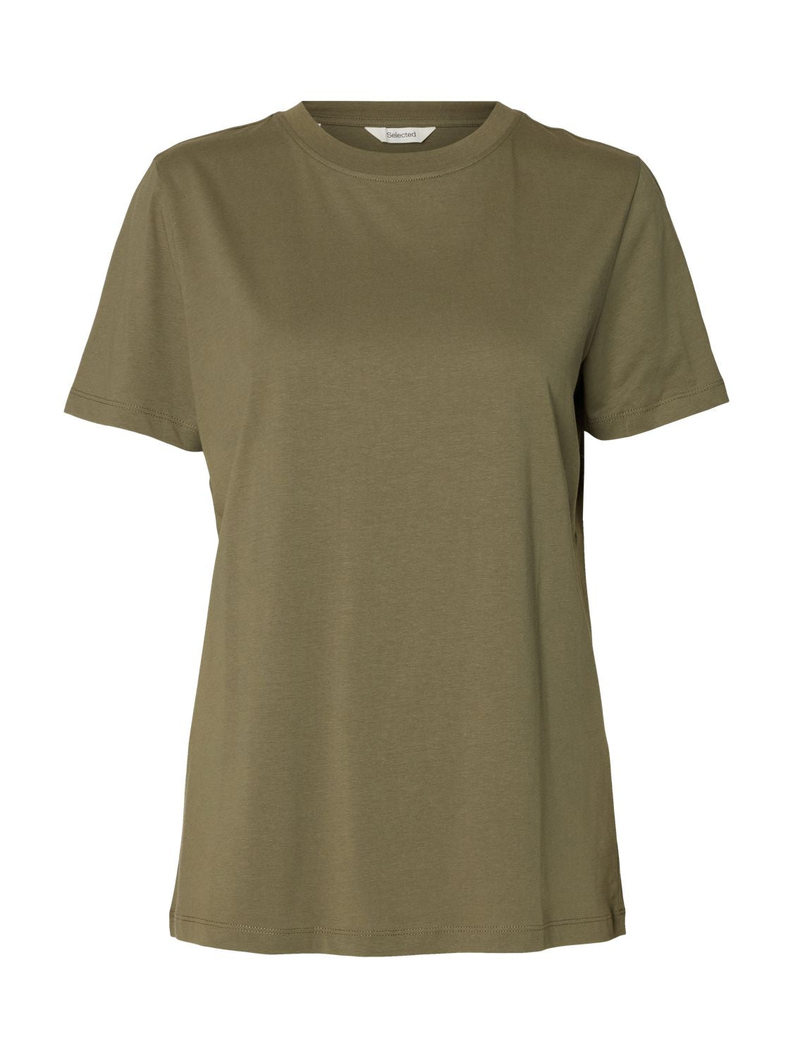 Slwmyessential Ss O-Neck Tee Noos Grønn
