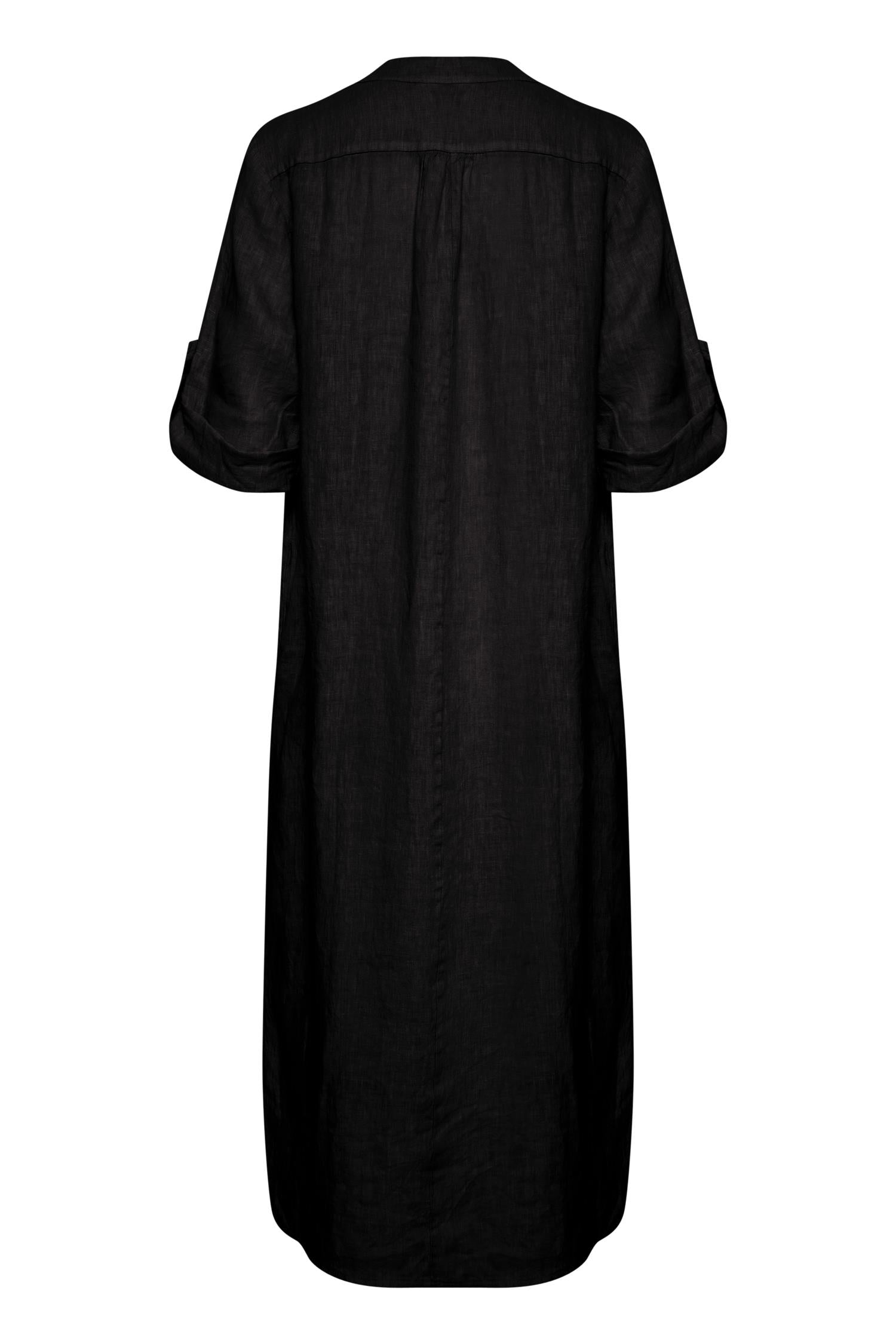 CRBellis Caftan Dress Pitch Black