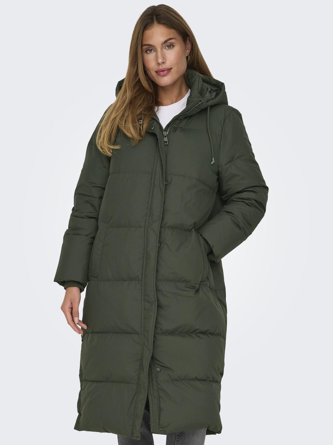 Onlalice Down Coat Otw Noos Grønn