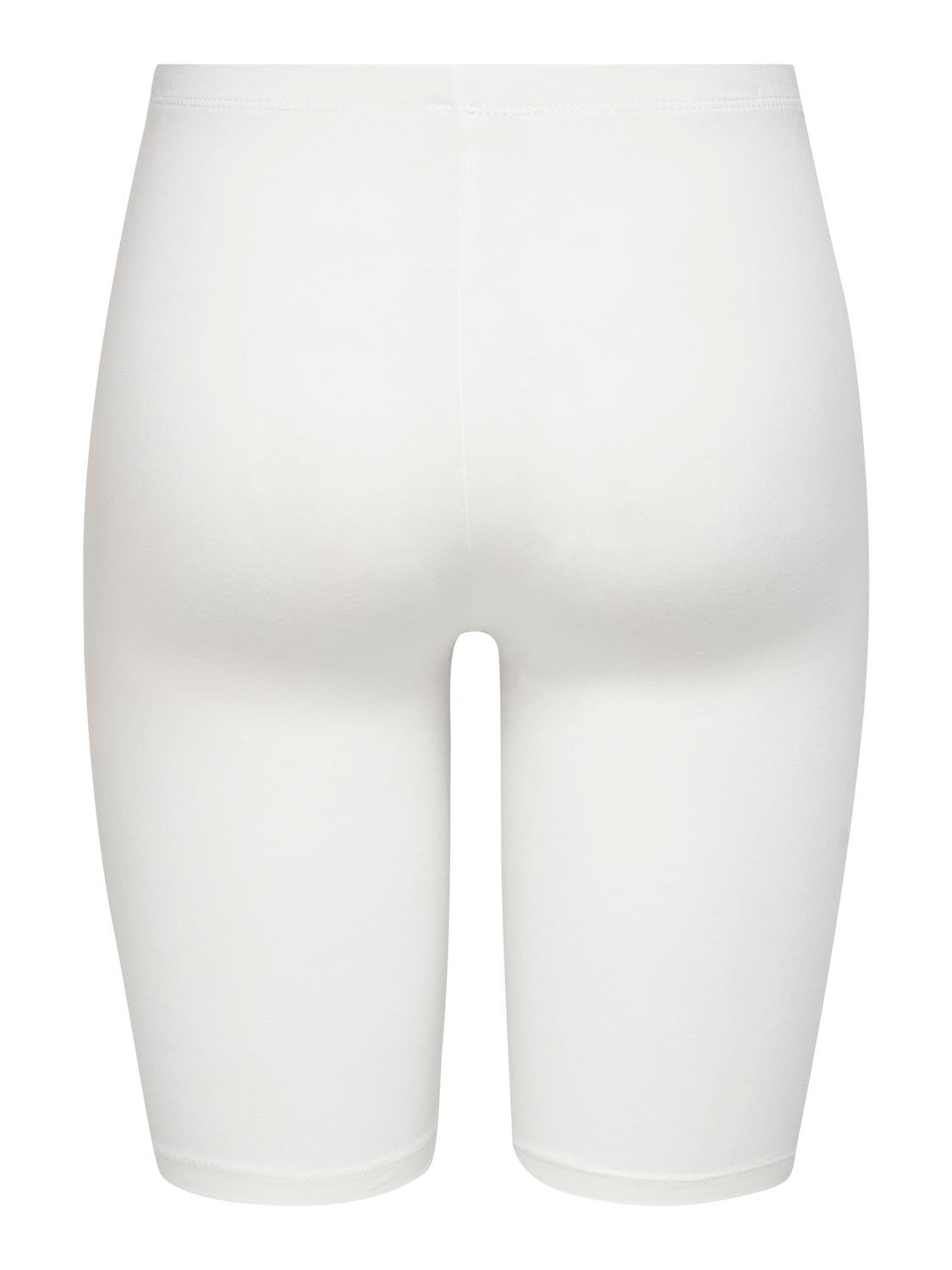 JDYAVA BIKER SHORTS JRS DIA Hvit