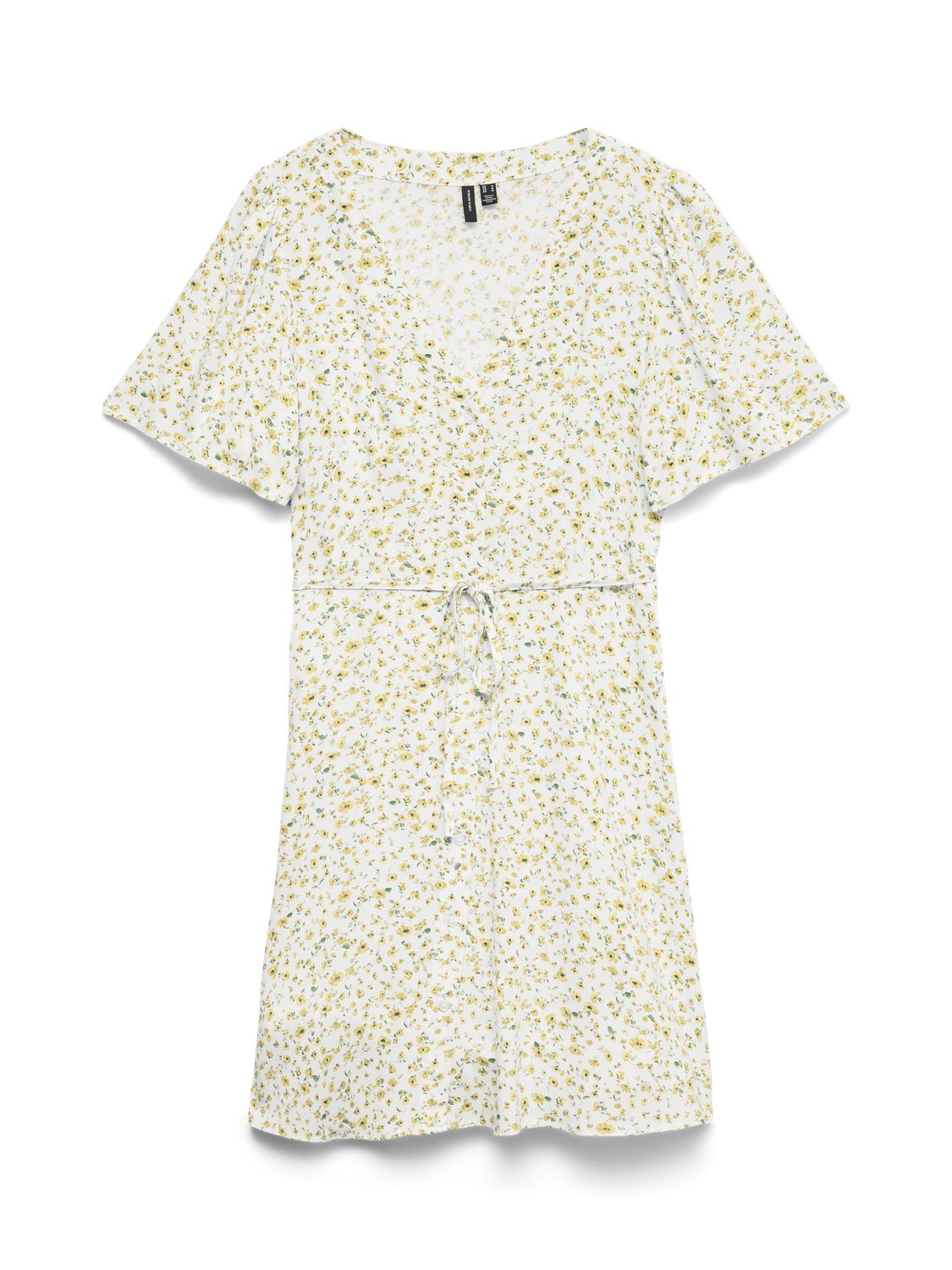 Vmalba Ss Short Dress Wvn Noos Gul