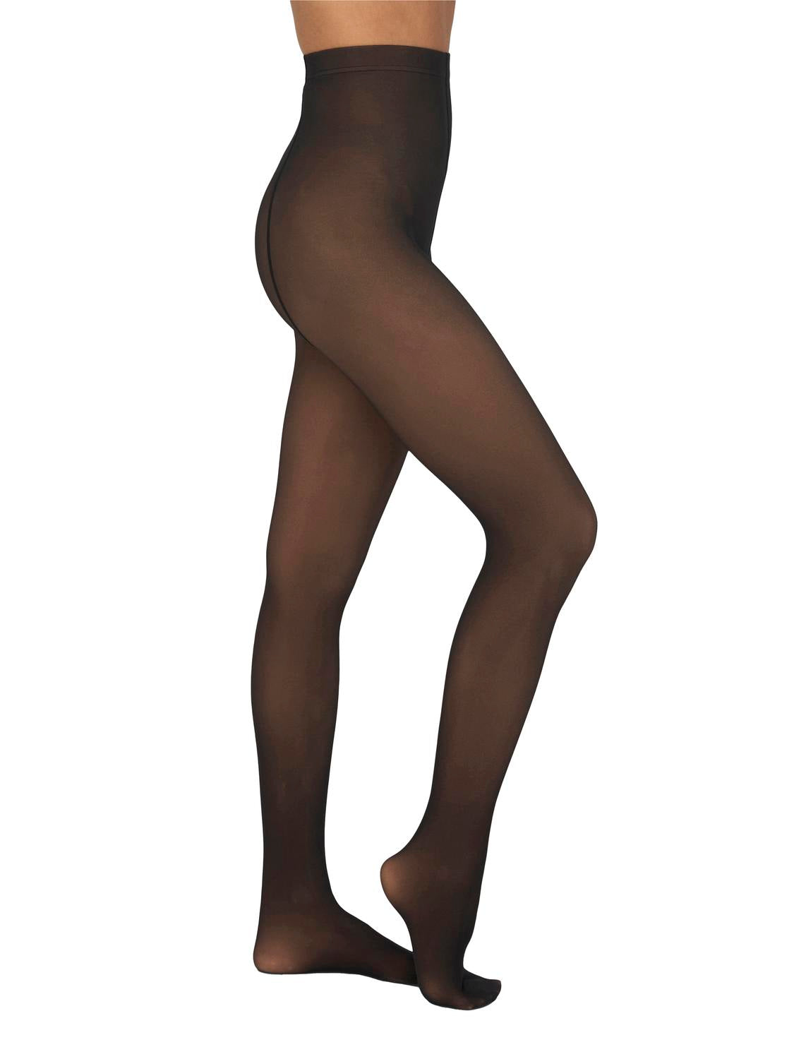 Onltenna 90den Double Layer Tights Sort